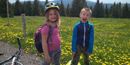 Przejście Karkonoszy z wózkiem – cz. 2