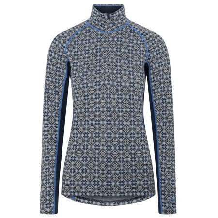 Damska koszulka Kari Traa Rose Light Baselayer Half Zip