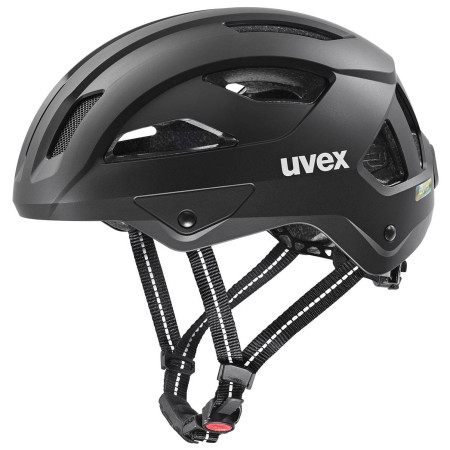 Kask rowerowy Uvex City Stride czarny black matt