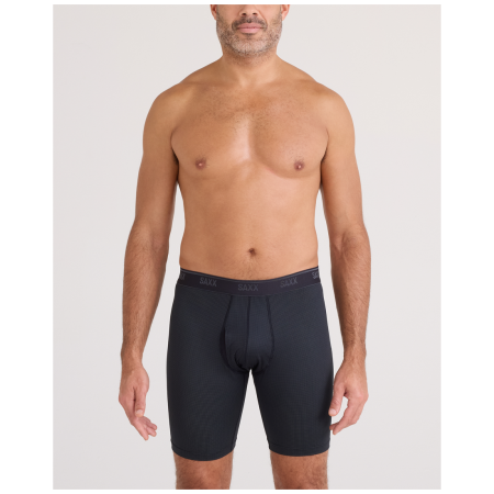 Męskie bokserki Saxx Quest Quick-Dry Mesh Long Boxer Brf Fly