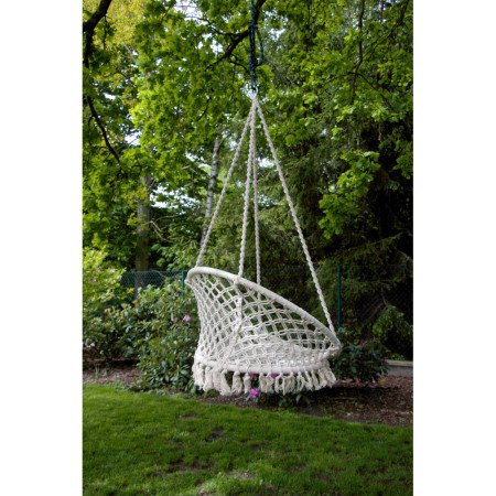 Fotel wiszący Hamaka.eu Macramé