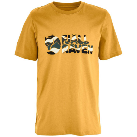 Koszulka męska Fjällräven Multicolor Logo T-shirt M żółty Ochre
