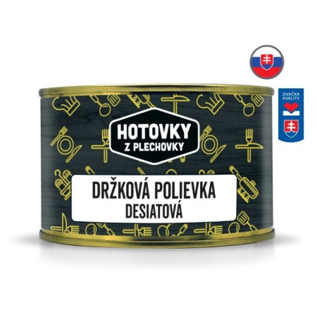 Zupa Hotovky z plechovky Flaki wołowe na przekąskę 400ml