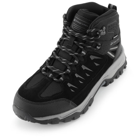Męskie buty turystyczne Alpine Pro Morete czarny ČERNÁ