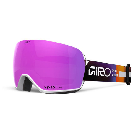 Gogle narciarskie Giro Article II Purple Faded Rails-Vivid Pink/Vivid Infrared fioletowy Purple Faded Rails-Vivid Pink/Vivid Infrared (2skla)