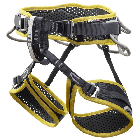 Uprząż Ocún Webee Quattro czarny/żółty Black/Yellow