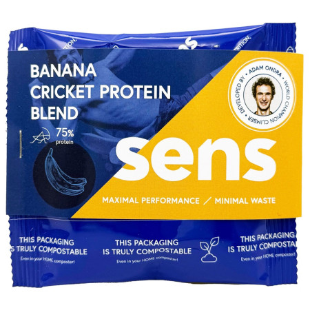 Proteiny w proszku Sens Protein shake blend banánový 35 g