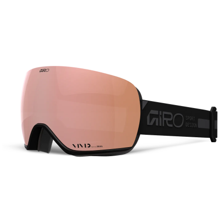 Gogle narciarskie dla kobiet Giro Article II W Black Rails-Vivid Rose Gold/Vivid Infrared