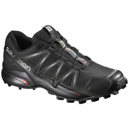 Buty męskie Salomon Speedcross 4 Wide (2019) czarny Black/Black/BlackMetallic