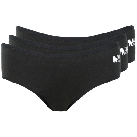 Majtki damskie Zulu Bambus 210 3-pack czarny Black