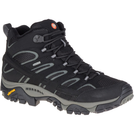 Buty męskie Merrell Moab 2 Mid Gtx czarny Black
