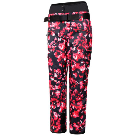 Spodnie damskie Dare 2b Liberty II czarny/czerwony Lollipblossm