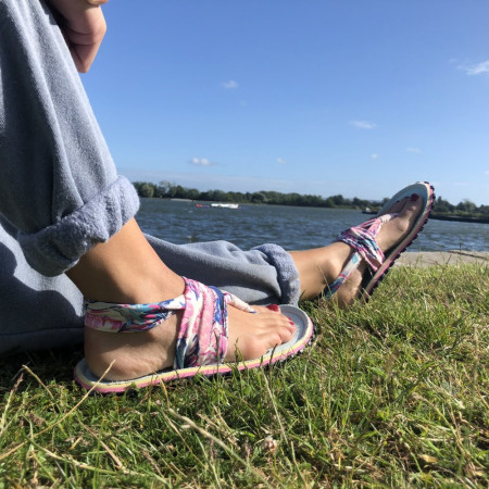 Sandały damskie Gumbies Slingback Mint & Pink