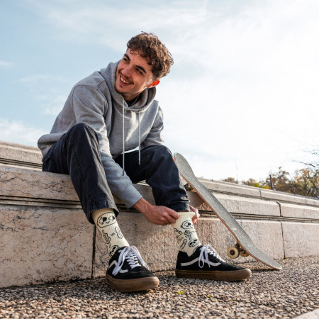 Skarpetki YY VERTICAL Climber Doodle