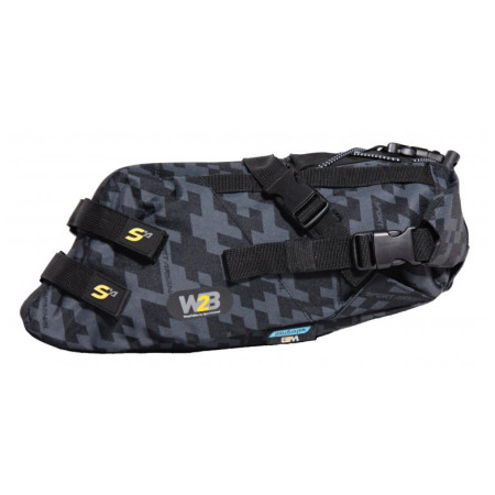 Torebka pod siodło Sport Arsenal Art. 623 czarny/szary PixelMask