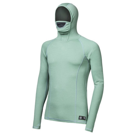 Męska koszulka Sensor Merino DF dł. rękaw z kapturem