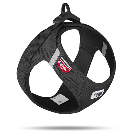 Szelki dla psa Curli Vest Clasp Air-Mesh czarny Black