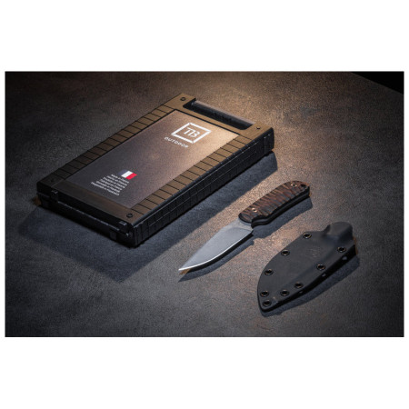 Nóż TB OUTDOOR Commandeur All Purpose Knife Ziricote Wood Handle