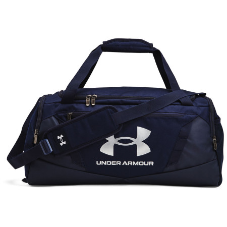 Torba sportowa Under Armour Undeniable 5.0 Duffle SM niebieski Midnight Navy / Midnight Navy / Metallic Silver