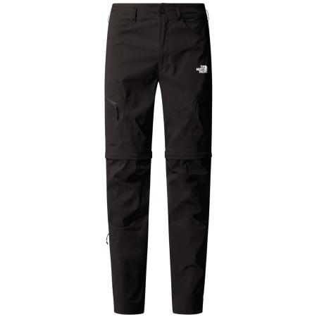 Spodnie męskie The North Face Exploration Reg Tapered Convertible Pants czarny TNF BLACK