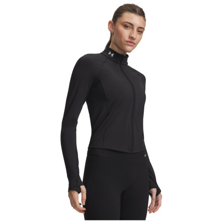 Bluza damska Under Armour Vanish Elite Full Zip czarny Ultimate Black / / Metallic Silver