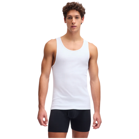 Męski podkoszulek Under Armour M UA Perf Cotton Tank-2pk biały white