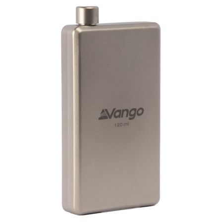 Piersiówka Vango Titanium Hip Flask 120ml srebrny Titanium