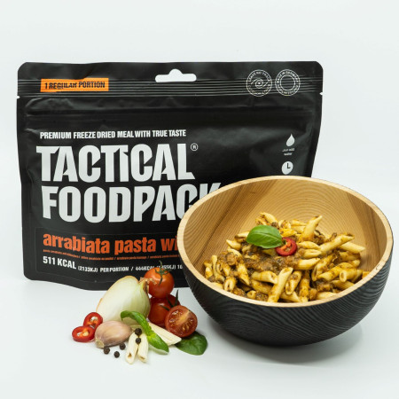 Danie główne Tactical Foodpack Arrabiata Pasta with Chicken 115g