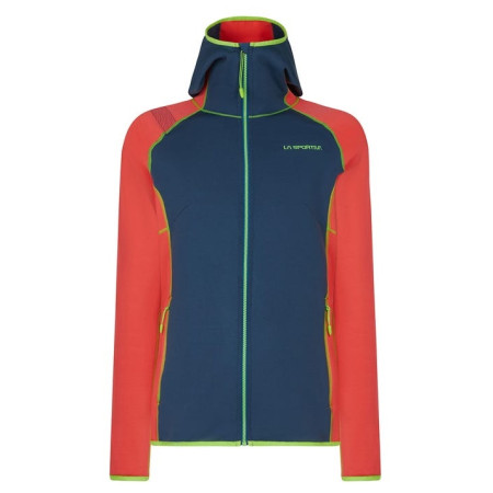 Kurtka damska La Sportiva Alaris Hoody W niebieski/różowy Opal/Hibiscus