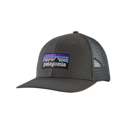 Bejsbolówka Patagonia P-6 Logo Trucker Hat szary Forge Grey