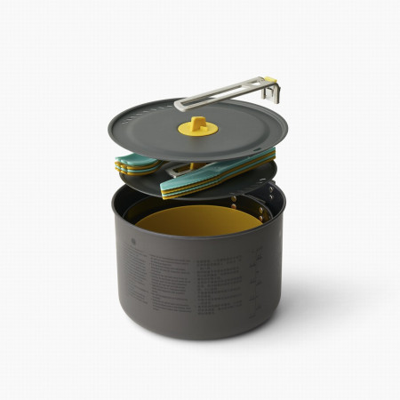 Zestaw naczyń Sea to Summit Frontier UL Two Pot Cook Set 4P 14 Piece