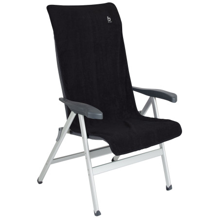 Osłona na krzesła Bo-Camp Chair cover cotton M czarny anthracite