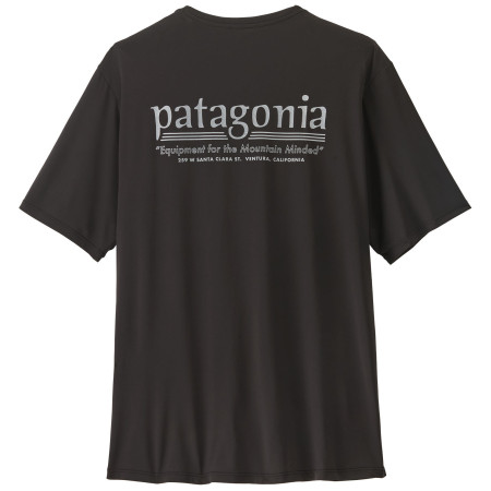 Koszulka męska Patagonia Men's Capilene Cool Daily Shirt - Hut Tripper czarny Black