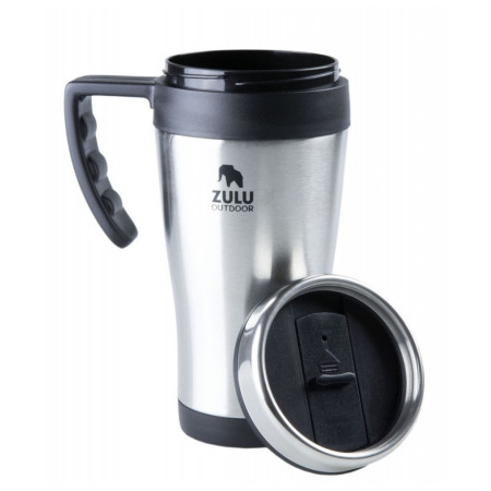 Kubek termiczny Zulu Travel Mug srebrny