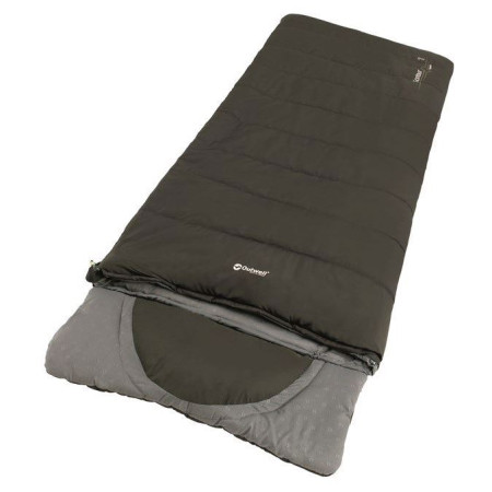 Śpiwór Outwell Contour Supreme zarys CoffeeBrown
