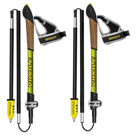 Kijek trekkingowy Vipole Trail Traveller Silent Dlx zielony