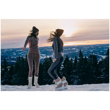 Damska koszulka Kari Traa Rose Light Baselayer Half Zip