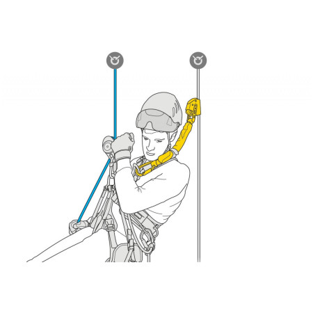 Lonża wspinaczkowa Petzl Asap Sorber 20