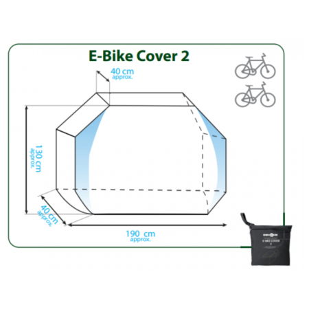 Pokrowiec Brunner E-Bike Cover 2