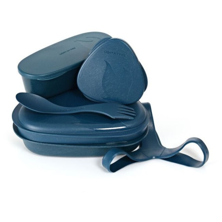 Zestaw naczyń Light My Fire LunchKit niebieski Hazyblue