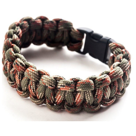 Bransoletka przeciw komarom Munkees náramek paracord 18 cm mix1