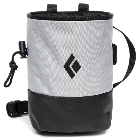 Worek na magnezję Black Diamond Mojo Zip Chalk S/M zarys Pewter