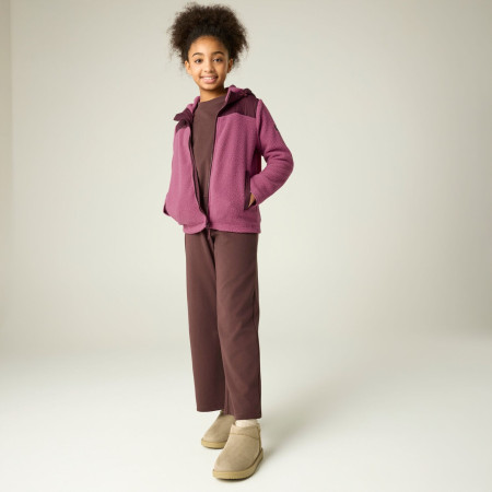 Bluza dziecięca Regatta Myla Hybrid Jacket Fig/Violet