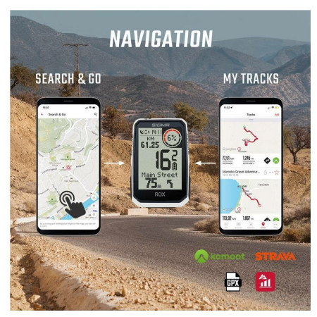 Licznik rowerowy Sigma ROX 4,0 Endurance