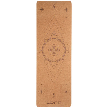 Mata do jogi Loap Naveen czarny/beżowy Beige