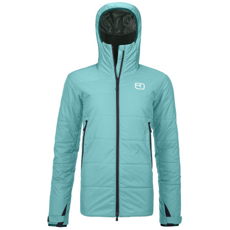 Kurtka zimowa damska Ortovox W's Zinal Jacket niebieski ice waterfall