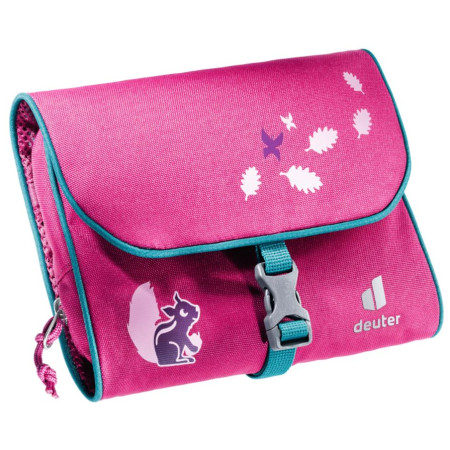 Kosmetyczka Deuter Wash Bag Kids różowy/zielony Magenta