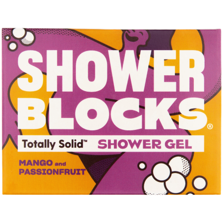 Żel pod prysznic Totally Solid Solid Shower Gel - Lime & Sandalwood żółty