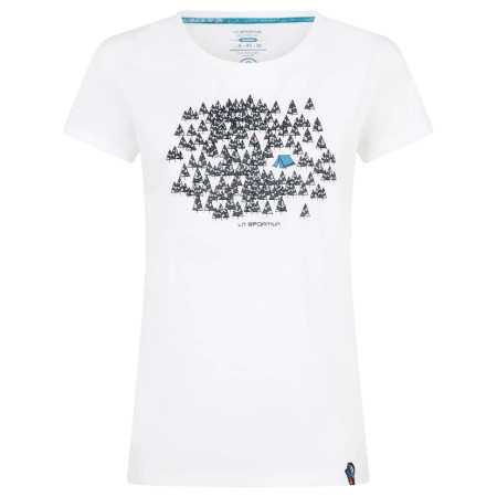 Koszulka damska La Sportiva Forest T-Shirt W biały White