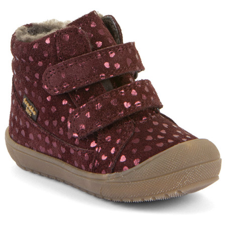 Dziecięce buty zimowe Frodo Ollie Wool Tex Bordeaux bordowy bordeaux
